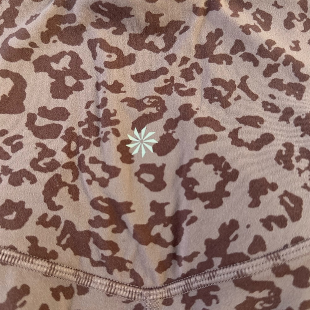 Athleta Elation Ultra High Rise Leggings Size XS Leopard Print - Picture 4 of 9
